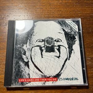 It's Immaterial CD - Life's Hard and Then You Die 1986 Rare